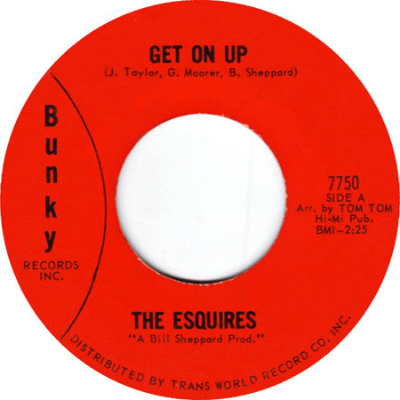 The Esquires - Get On Up / Listen To Me (45-Tours Usagé)