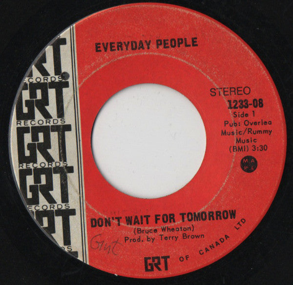 Everyday People (4) - Dont Wait For Tomorrow / Everyday People (45-Tours Usagé)