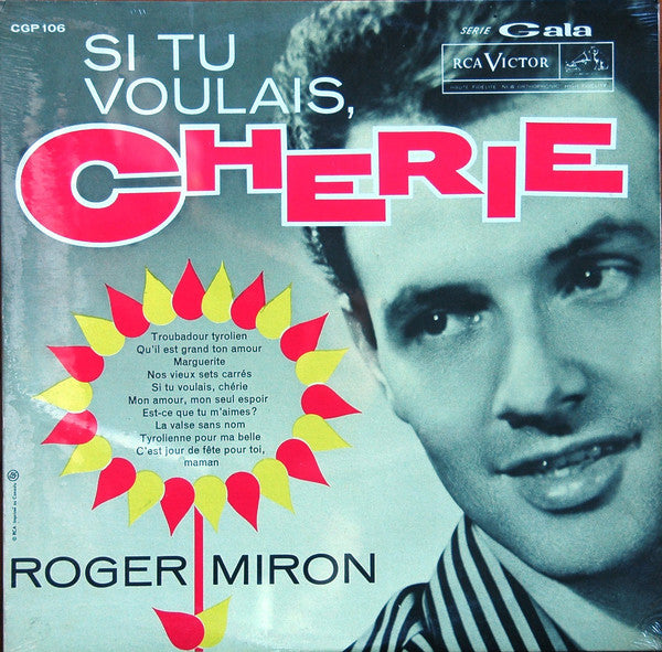 Roger Miron - Si tu Voulais Cherie (Vinyle Usagé)