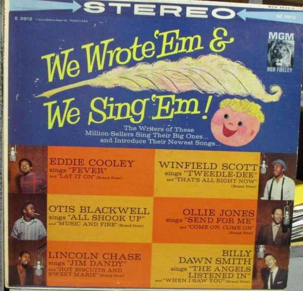 Various - We Wrote em and We Sing em (Vinyle Usagé)