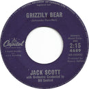 Jack Scott - Grizzly Bear / Cry Cry Cry (45-Tours Usagé)