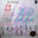 Beethoven / Marriner - 12 Dances (Vinyle Usagé)