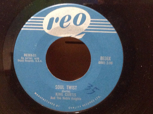 King Curtis And The Noble Knights - Soul Twist (45-Tours Usagé)