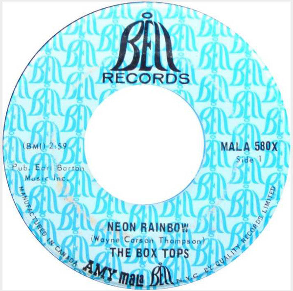 Box Tops - Neon Rainbow / Everything I Am (45-Tours Usagé)