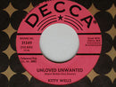 Kitty Wells - Unloved Unwanted / Au Revoir (45-Tours Usagé)