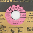 Mel Tillis - Half Laughing Half Crying / Dont Tell Mama (45-Tours Usagé)