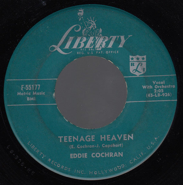 Eddie Cochran - Teenage Heaven / I Remember (45-Tours Usagé)