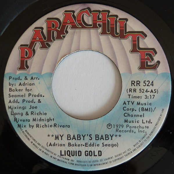 Liquid Gold - My Babys Baby (45-Tours Usagé)