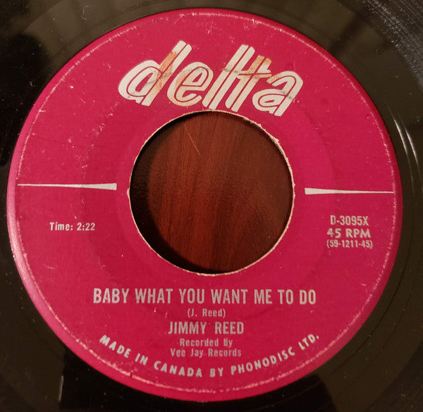 Jimmy Reed - Baby What You Want Me To Do (45-Tours Usagé)