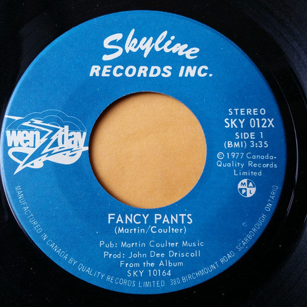 Wednesday (3) - Fancy Pants / Through Your Head (45-Tours Usagé)