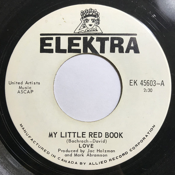 Love - My Little Red Book (45-Tours Usagé)