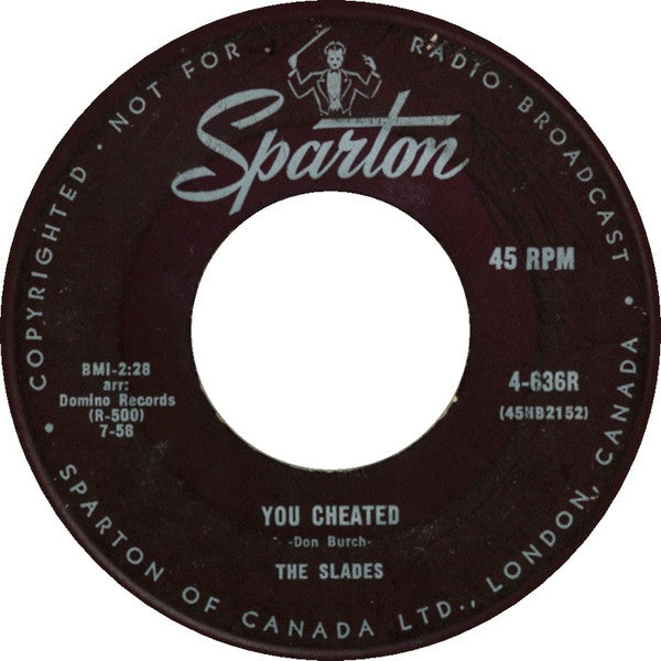 The Slades - You Cheated (45-Tours Usagé)