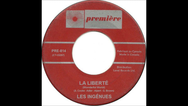 Les Ingenues - La Liberte (45-Tours Usagé)