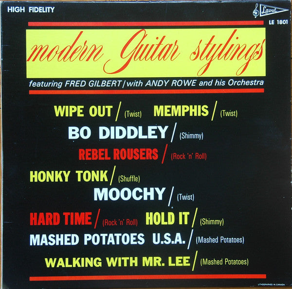 Fred Gilbert / Andy Rowe - Modern Guitar Stylings (Vinyle Usagé)