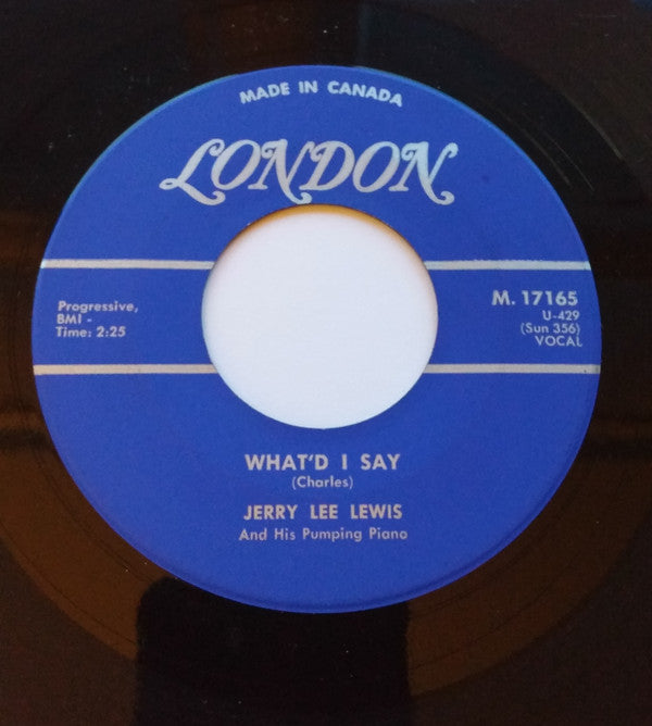 Jerry Lee Lewis - Whatd I Say (45-Tours Usagé)