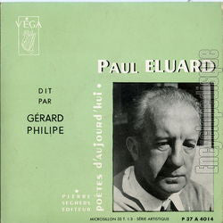 Paul Eluard Dit Par Gerard Philipe - Paul Eluard Dit Par Gerard Philipe (45-Tours Usagé)