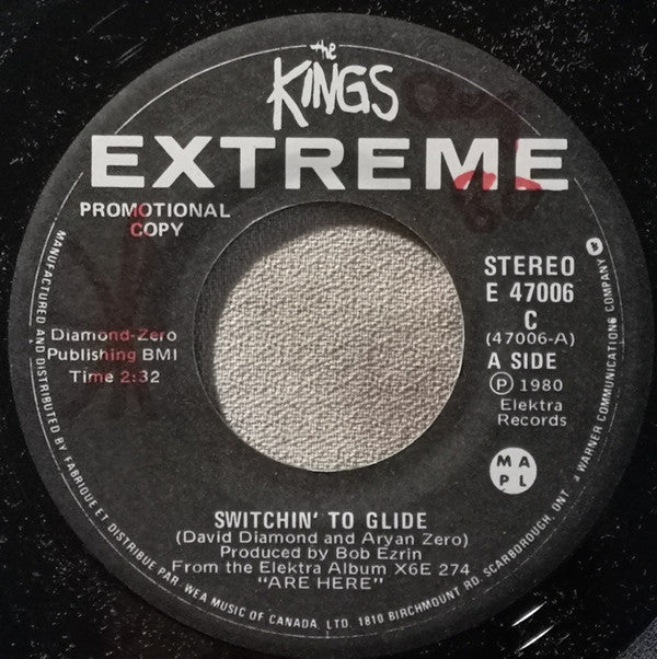 The Kings - Switchin To Glide (45-Tours Usagé)