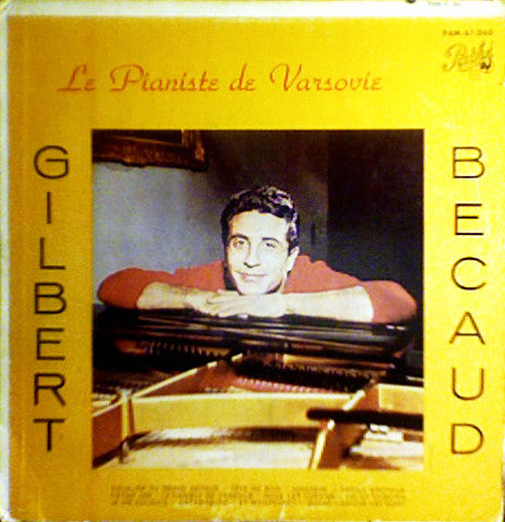 Gilbert Becaud - Le Pianiste de Varsovie (Vinyle Usagé)