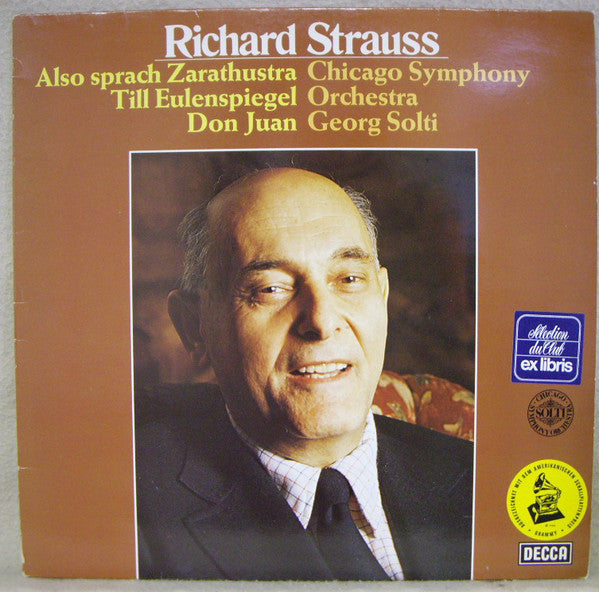 Richard Strauss Georg Solti The Chicago Symphony Orchestra - Also Sprach Zarathustra - Till Eulenspiegel - Don Juan (Vinyle Usagé)