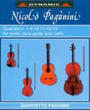 Paganini / Quartetto Paganini - Guitar Quartets 1-9-10-11-12-13 (CD Usagé)