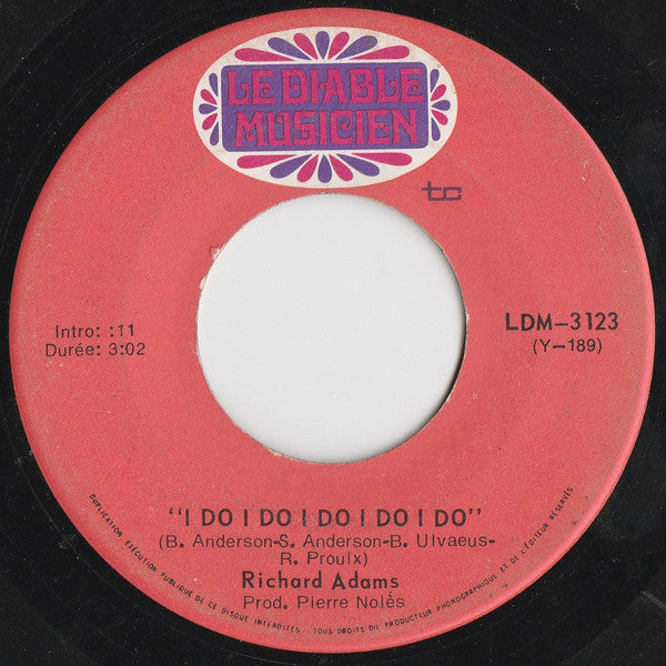 Richard Adams (6) - I Do I Do I Do I Do I Do (45-Tours Usagé)