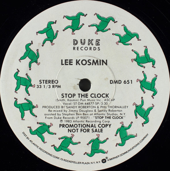 Lee Kosmin - Stop the Clock (Vinyle Usagé)