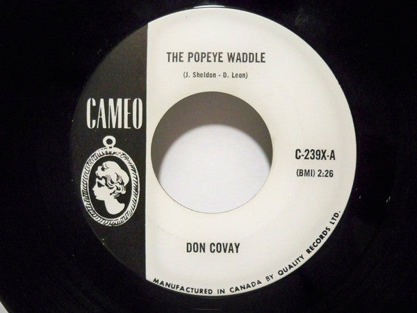 Don Covay - The Popeye Waddle / One Little Boy Had Money (45-Tours Usagé)