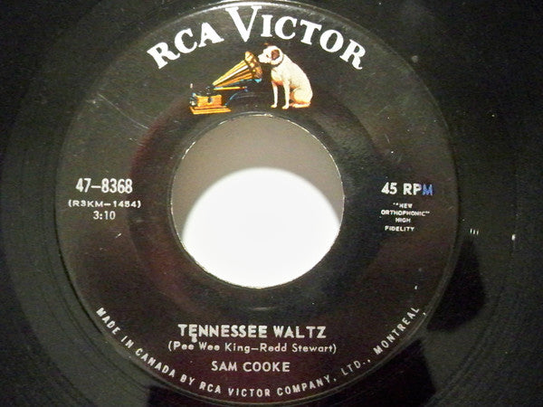 Sam Cooke - Tennessee Waltz / Good Times (45-Tours Usagé)