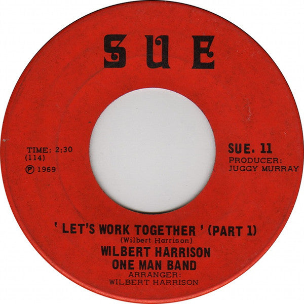 Wilbert Harrison - Lets Work Together (45-Tours Usagé)