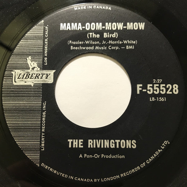 The Rivingtons - Papa-oom-mow-mow / Deep Water (45-Tours Usagé)