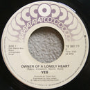 Yes - Owner Of A Lonely Heart (45-Tours Usagé)