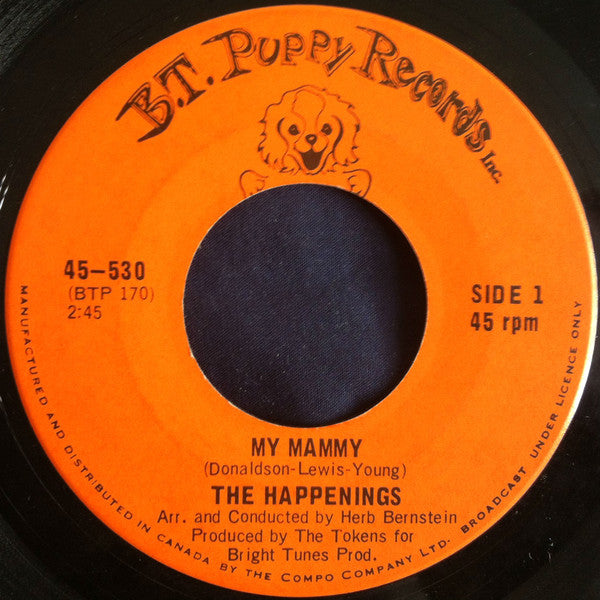 The Happenings - My Mammy (45-Tours Usagé)