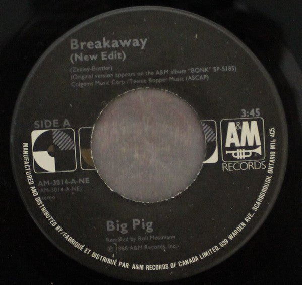 Big Pig - Breakaway (45-Tours Usagé)