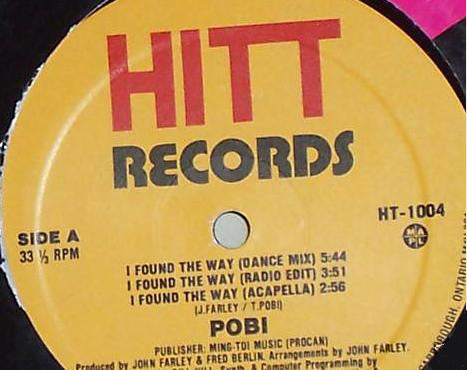 Pobi - I Found The Way (Vinyle Usagé)