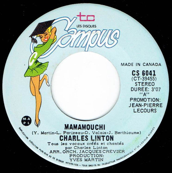 Charles Linton - Mamamouchi (45-Tours Usagé)