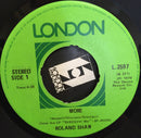 The Roland Shaw Orchestra - More / How High The Moon (45-Tours Usagé)