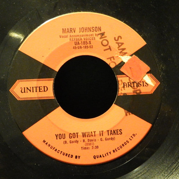 Marv Johnson - Dont Leave Me (45-Tours Usagé)