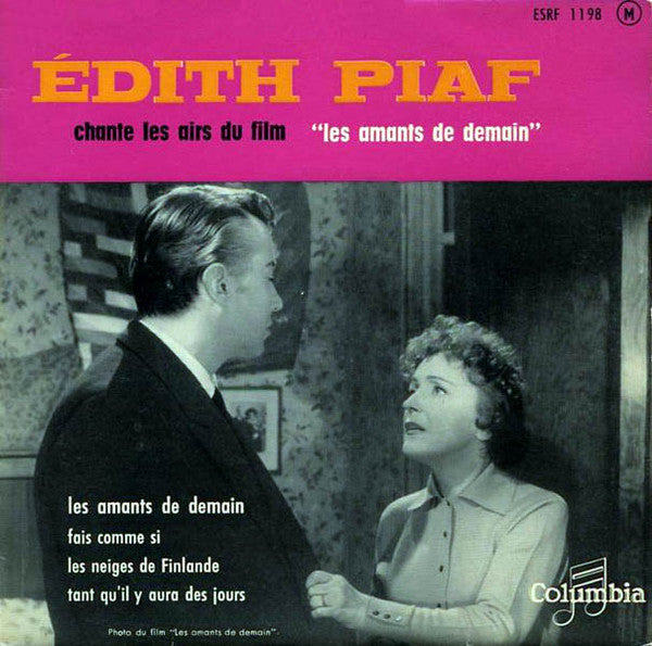 Edith Piaf - Chante Les Airs Du Film "les Amants De Demain" (45-Tours Usagé)
