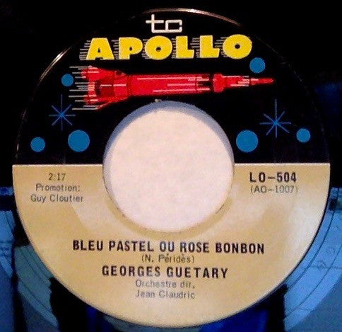 Georges Guetary - Bleu Pastel Ou Rose Bonbon (45-Tours Usagé)