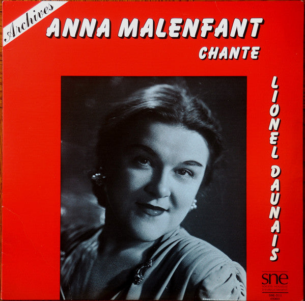 Anna Malenfant - Chante Lionel Daunais (Vinyle Usagé)