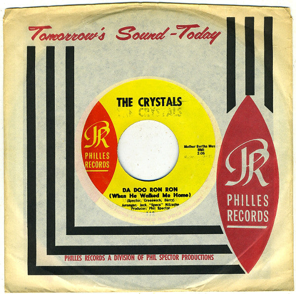 The Crystals - Da Doo Ron Ron (when He Walked Me Home) (45-Tours Usagé)