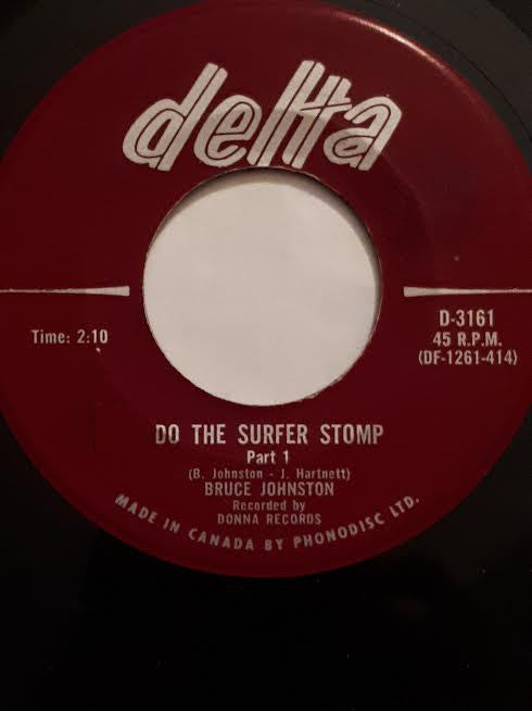 Bruce Johnston - Do The Surfer Stomp (45-Tours Usagé)