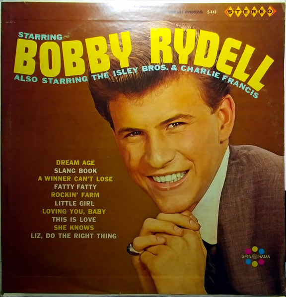 Bobby Rydell / Various - Starring Bobby Rydell / Isley Bros / Charlie Francis (Vinyle Usagé)