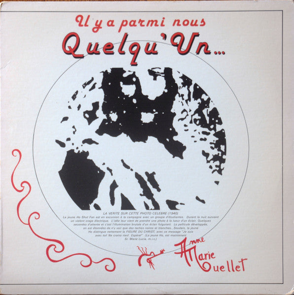 Anne - Il Y a Parmi Nous Quelqu Un (Vinyle Usagé)