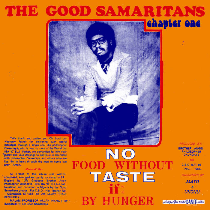 Good Samaritans - No Food Without Taste If By Hunger (Vinyle Neuf)