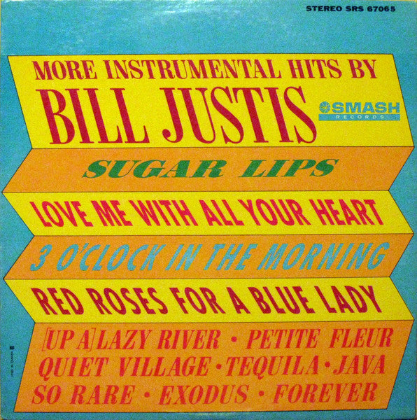 Bill Justis - More Instrumental Hits By Bill Justis (Vinyle Usagé)